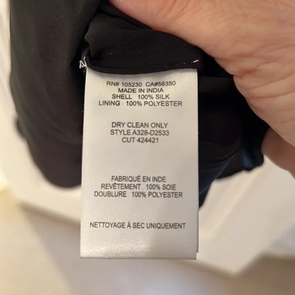 Joie Black boho elbaz blouson dress XS - Picture 9 of 12